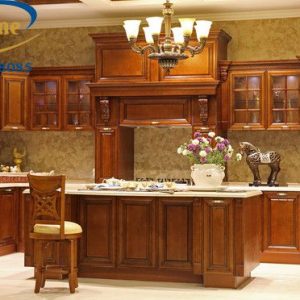 Tủ bếp gỗ – TG118