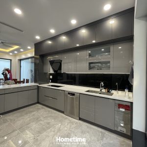 Thiết thế và thi công tủ bếp sang trọng – Anh Văn – Hồng Bàng – Hải Phòng