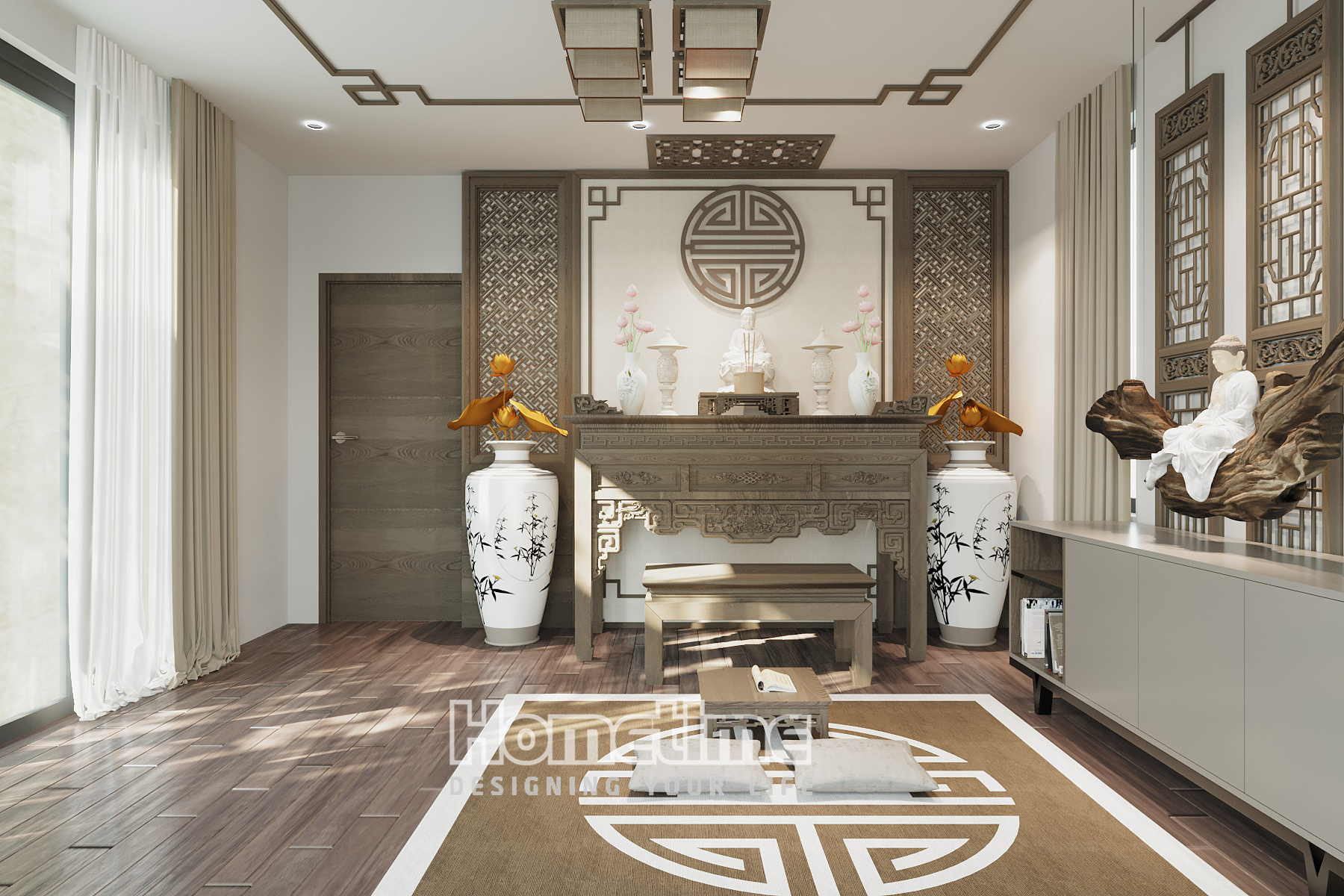 Nội thất đơn giản không cầu kỳ phức tạp
