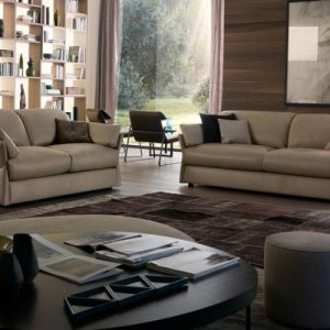Sofa da thật Lady T văng 2 cao cấp