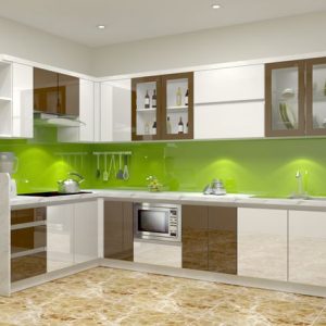 Tủ bếp nhựa Hưng Yên, Thiết kế thi công tủ bếp nhựa tại Hưng Yên