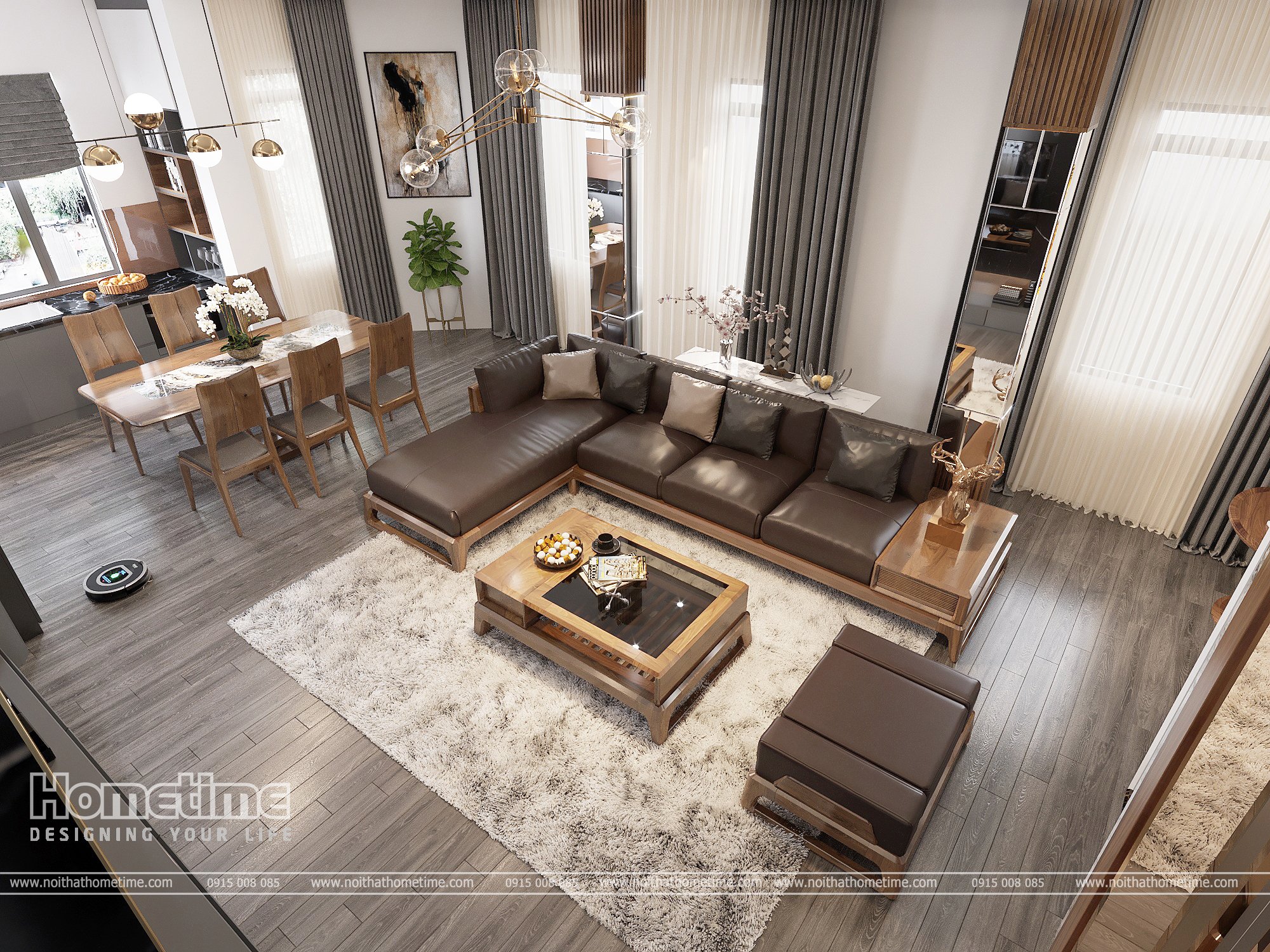 Thiết kế nội thất sang trọng