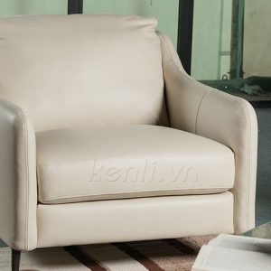 Sofa da thật E130 văng đơn sang trọng