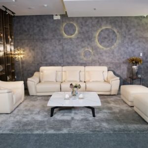 Sofa da thật EE27 full bộ có động cơ cao cấp
