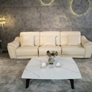 Sofa da thật EE27 văng 3 cao cấp