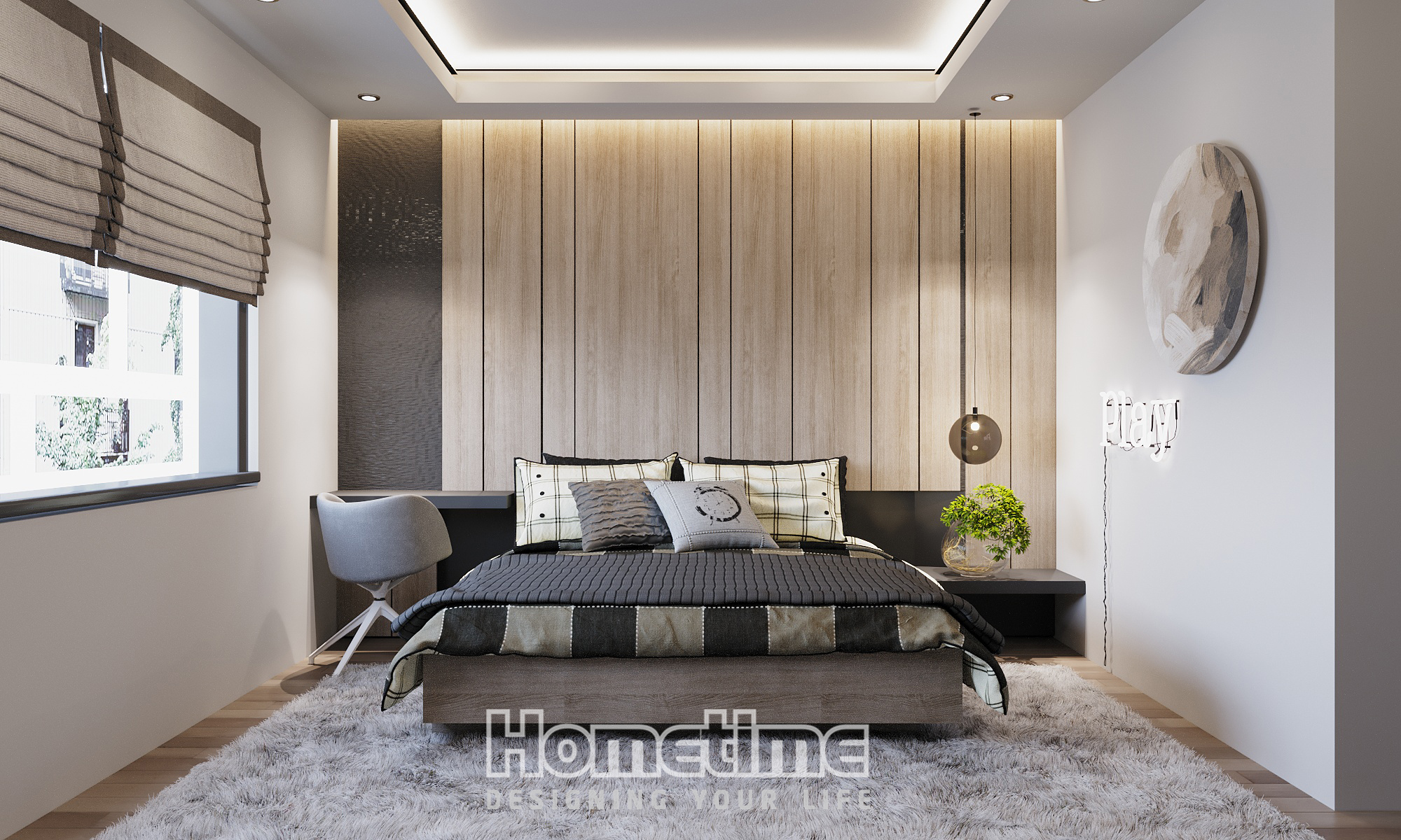 Hướng gường ngủ trong phòng ngủ