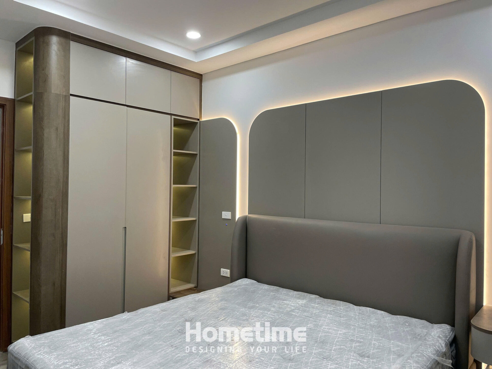 Nội thất chung cư 67m2- Hoàn thiện phòng ngủ