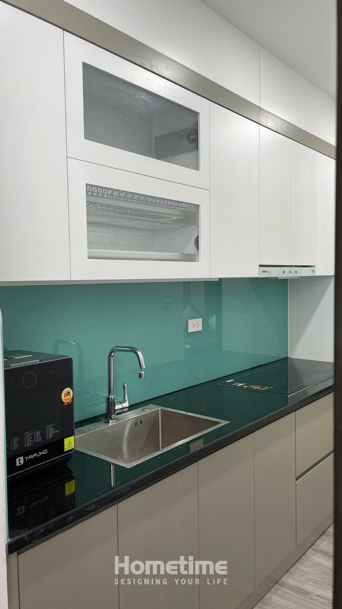 Nội thất chung cư 67m2- Hoàn thiện tủ bếp