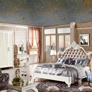 Bộ phòng ngủ cao cấp tân cổ điển Pháp 13660BG | Nội thất phòng ngủ đẹp