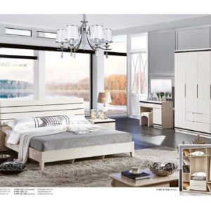 Giường ngủ nhập khẩu đẹp Hải Phòng – GNK3319, nội thất Hải Phòng