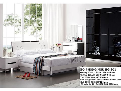 Giường ngủ hiện đại Hải Phòng – Bộ phòng ngủ đẹp GNK201