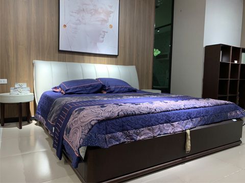 Giường ngủ đẹp nhập khẩu tại Hải Phòng, giường hiện đại GNK1801
