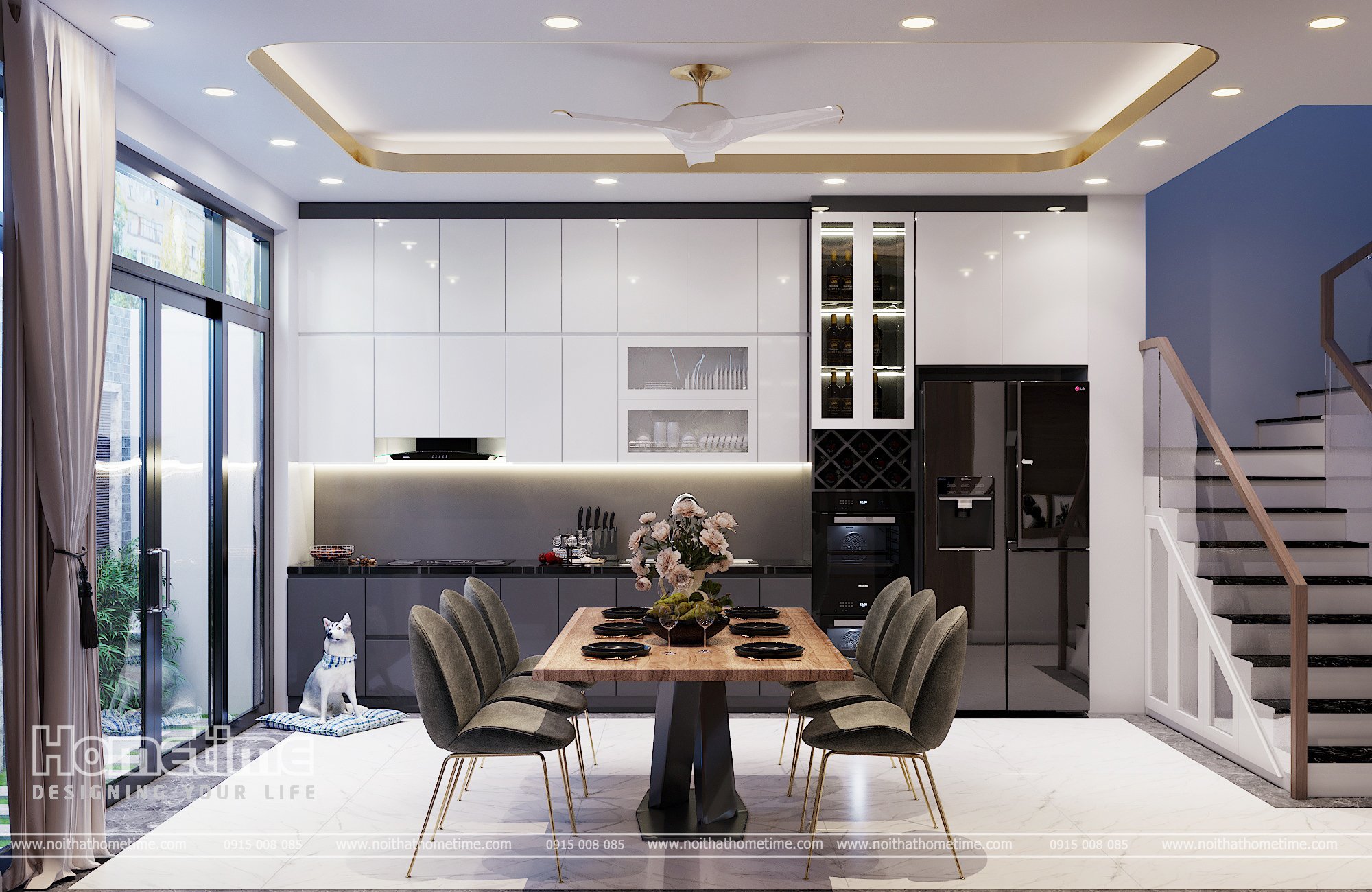 Hướng bếp đúng hợp phong thủy