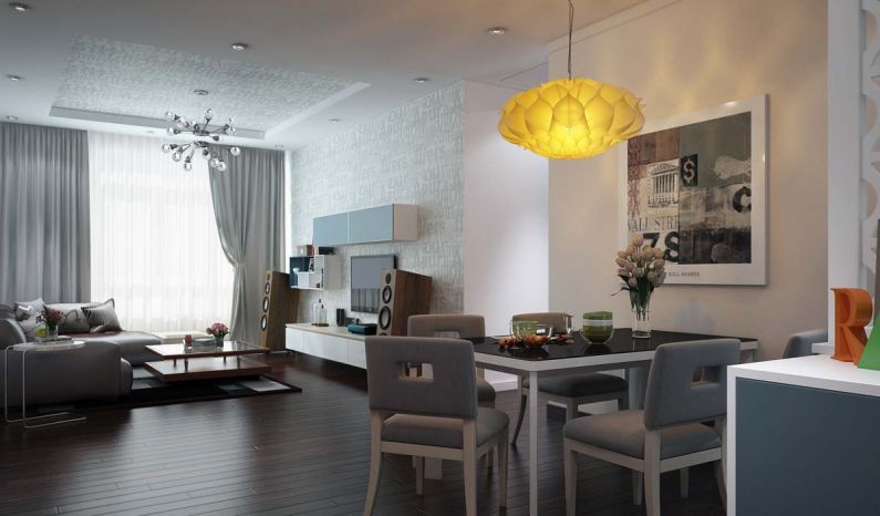 mẫu nội thất phòng ăn hiện đại 004