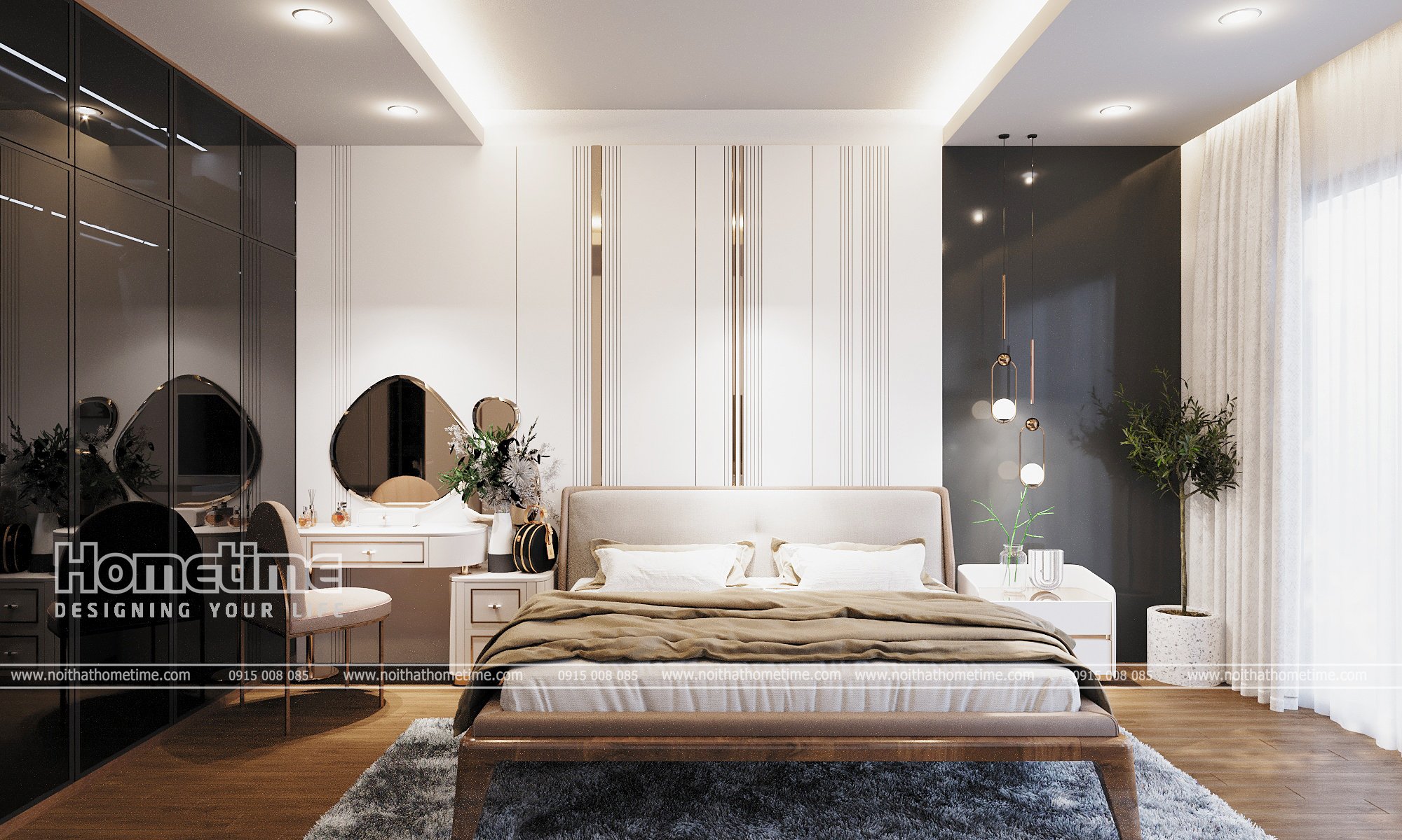 Vị trí hướng cửa của phòng ngủ
