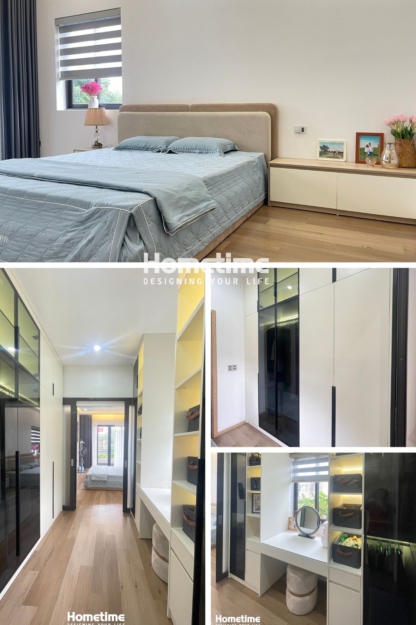 Xưởng Hometime thi công phòng ngủ bố mẹ