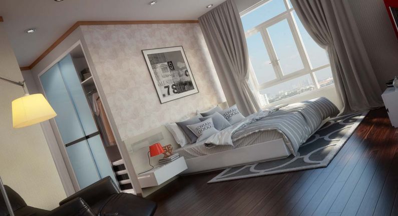 mẫu nội thất phòng ngủ hiện đại 005