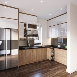 Các mẫu thiết kế tủ bếp nhựa cao cấp đẹp uy tín tại ở Hải Phòng
