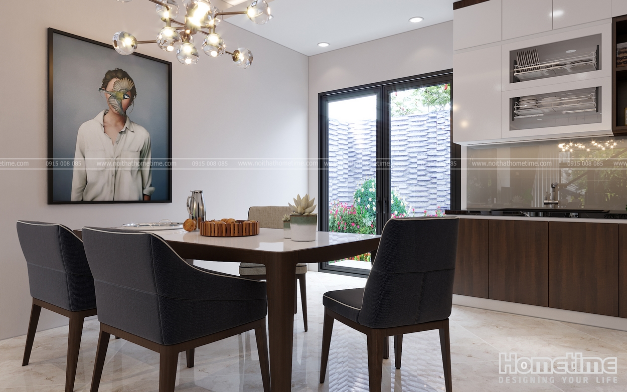 Tổng quan vẻ đẹp nội thất phòng ăn