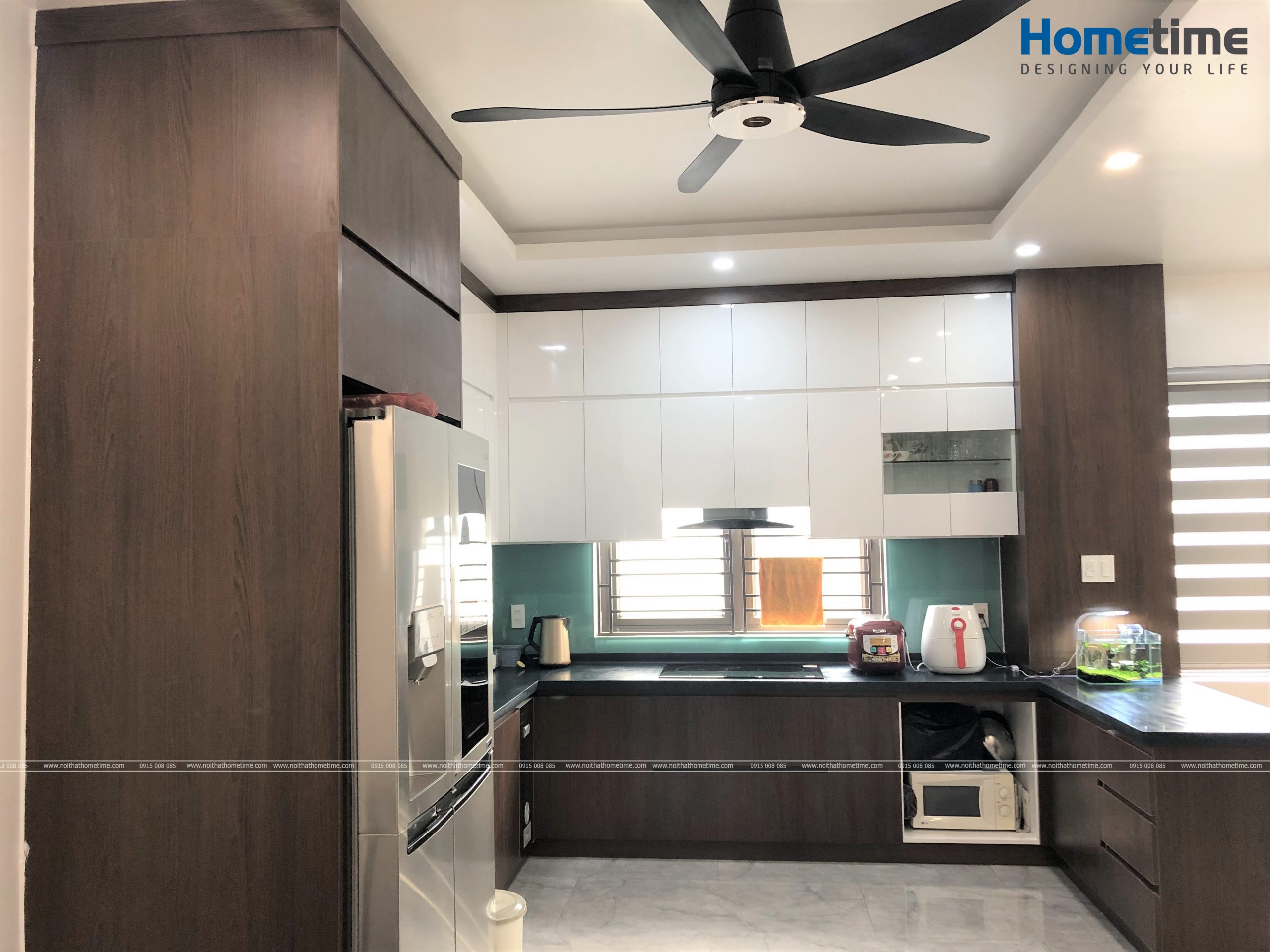 Thiết kế tủ bếp đẹp với những công năng sử dụng tiện nghi