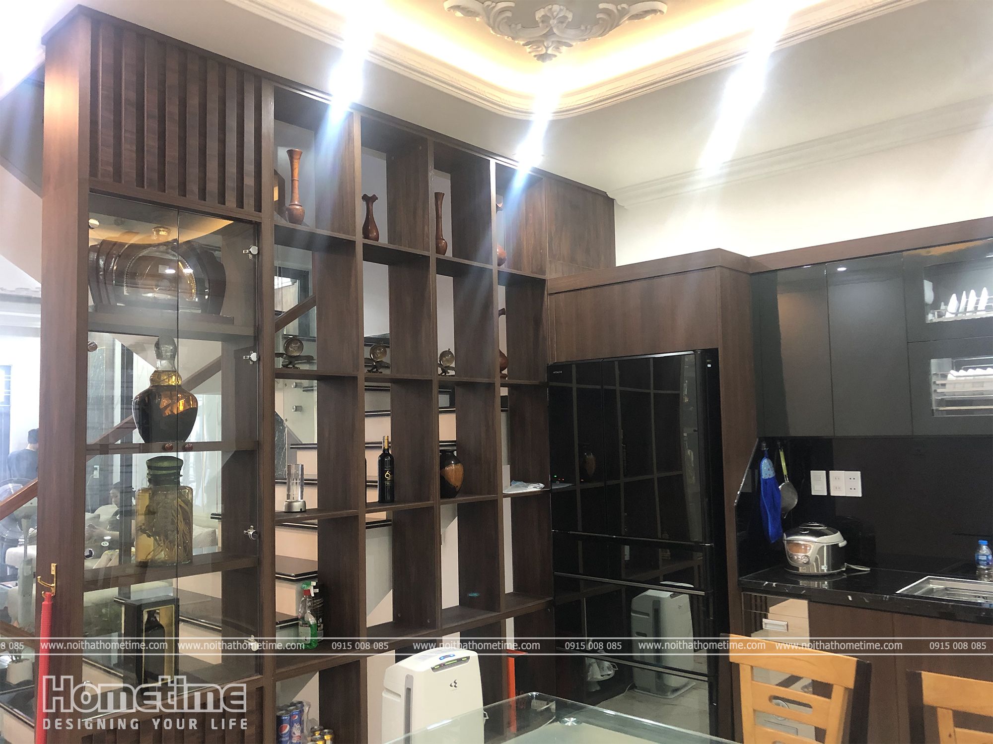 Thiết kế vách ngăn thông minh trong gia đình