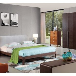 bộ phòng ngủ nhập khẩu cao cấp Hải Phòng, giường ngủ GNK1805