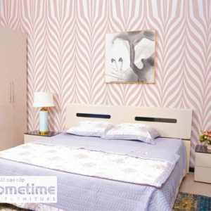 Giường ngủ hiện đại giá rẻ 3313A, giường ngủ đẹp Hải Phòng