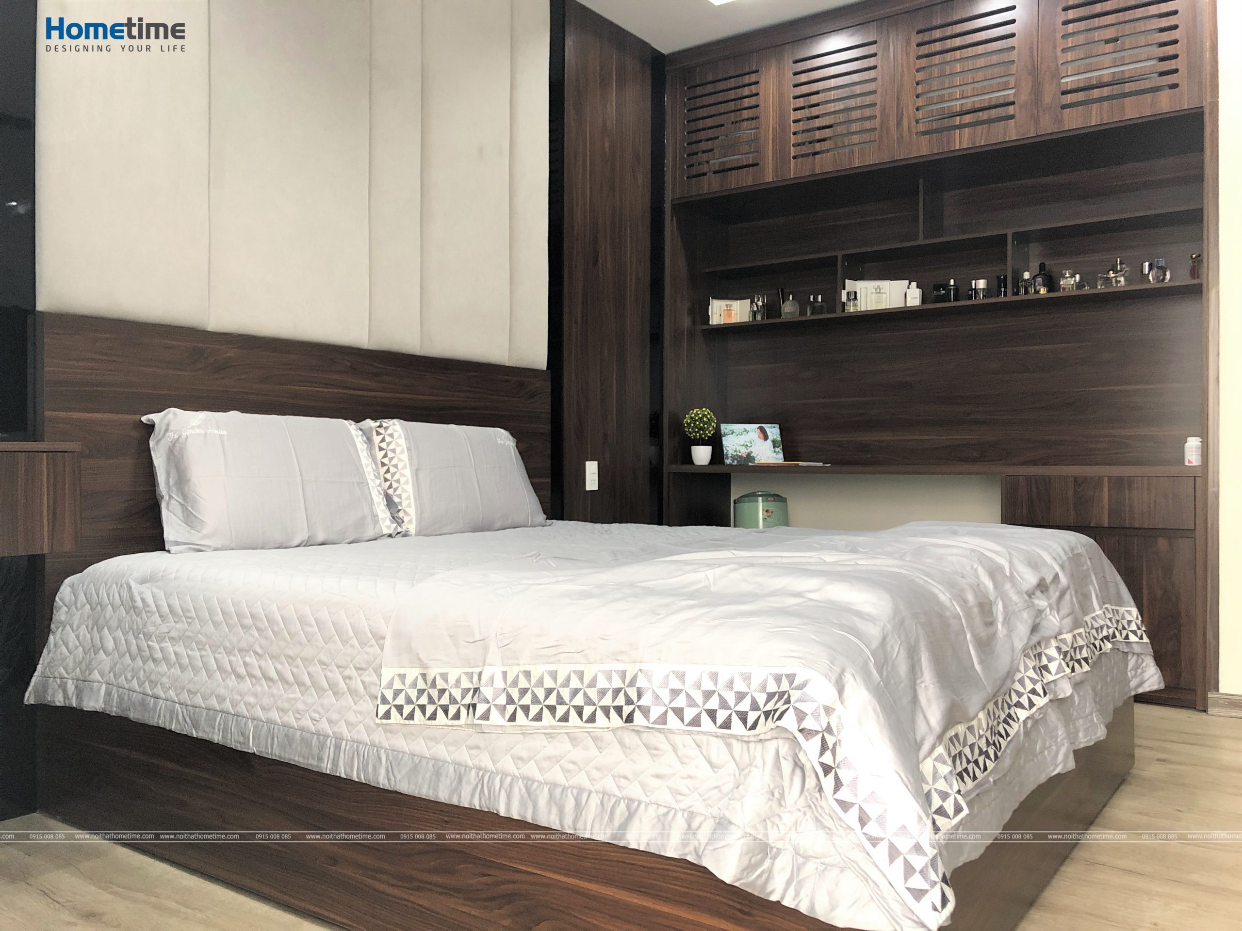 Giường ngủ êm ái đem đến những giấc ngủ an ổn cho gia chủ