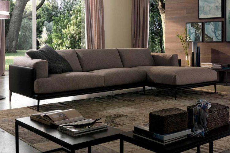 Sofa da Edo văng L với thiết kế vô cùng hoàn hảo