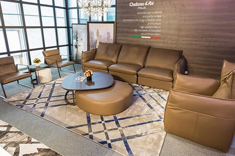 Sofa da thật Italia Softy full bộ