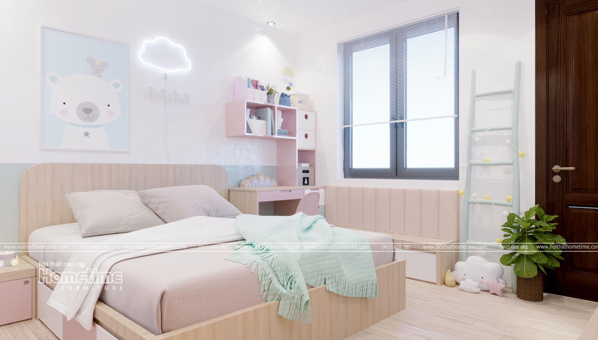 Bàn học được thiết kế tiện lợi
