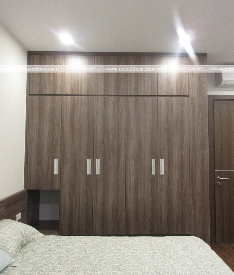 Thi công tủ quần áo gỗ MDF chống ẩm