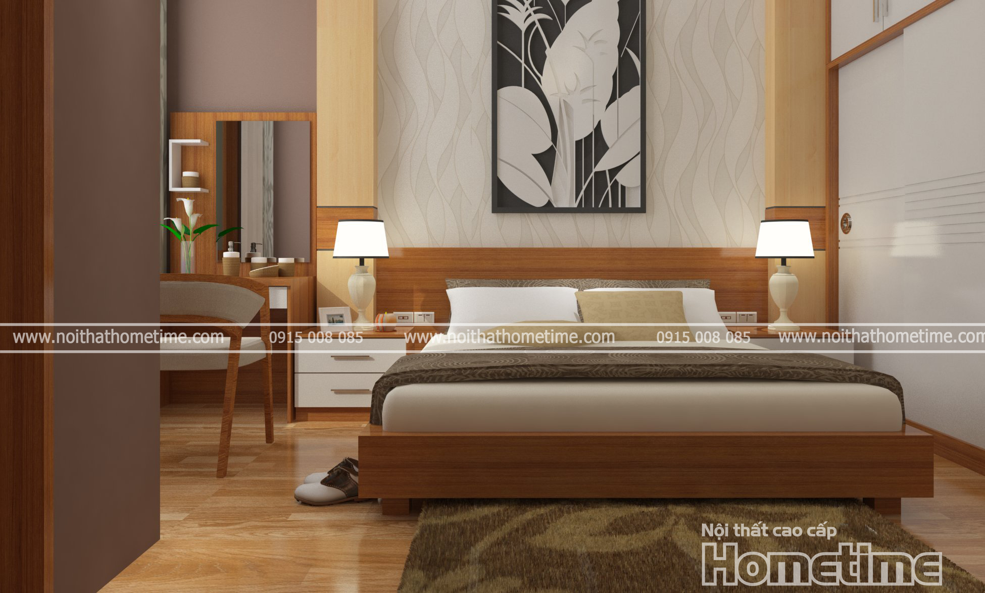  Thiết kế phòng ngủ nhà chị Ninh