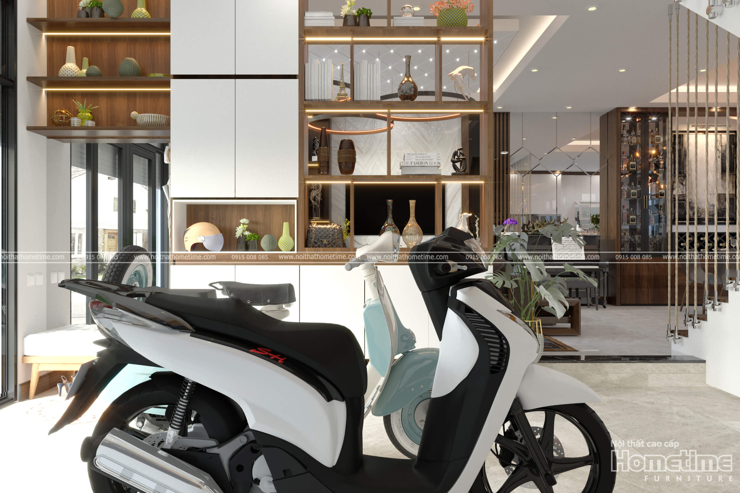 Hình ảnh tủ trang trí hiện đại