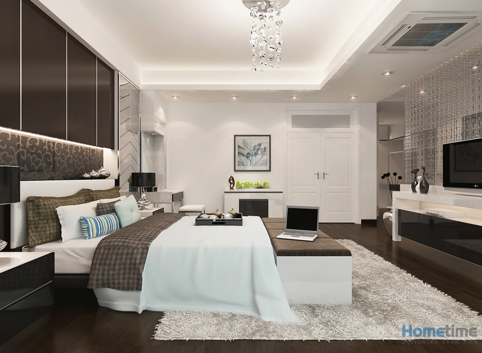 Mẫu nội thất phòng ngủ khách sạn hiện đại Hải Phòng