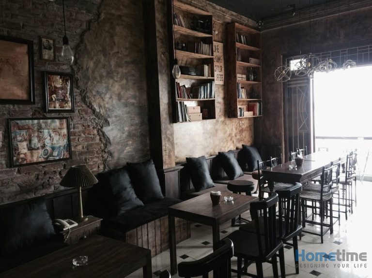 Thiết kế quán cafe theo kiểu retro
