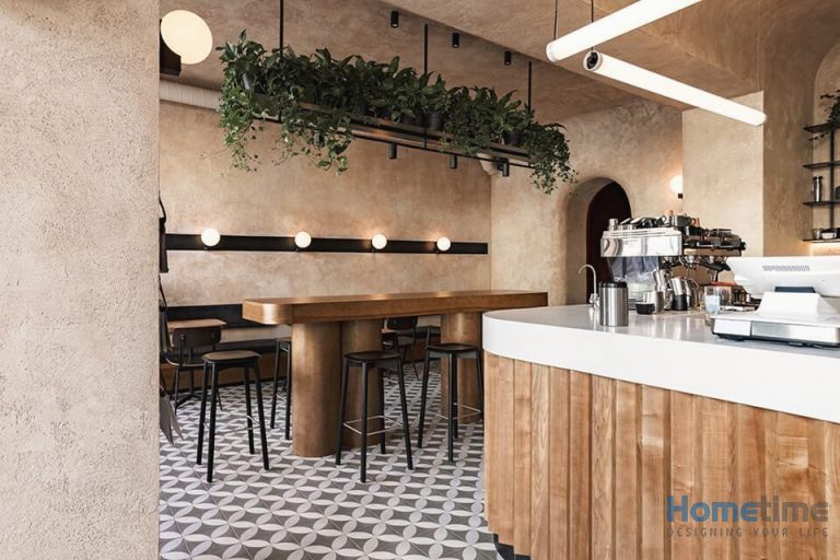 Phong cách thiết kế quán cafe kiểu tối giản