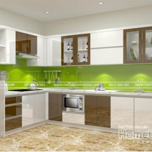 Tủ bếp nhựa Acrylic Quảng Ninh Báo giá mới nhất 2019 – Tủ bếp giá rẻ