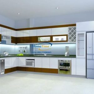 Mẫu tủ bếp nhựa picomat Hải Phòng, mẫu tủ bếp đẹp, tu bep dep