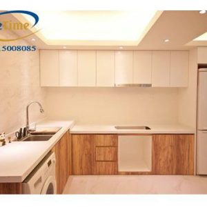 Thi công tủ bếp nhựa đẹp tại Hải Phòng | Mẫu tủ bếp đẹp Hải Phòng