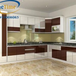Tủ bếp nhựa PVC Hải Phòng, mẫu tủ bếp nhựa đẹp