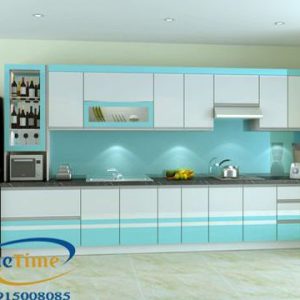 Các mẫu tủ bếp đẹp Hải Phòng, mẫu thiết kế tủ bếp nhựa cao cấp