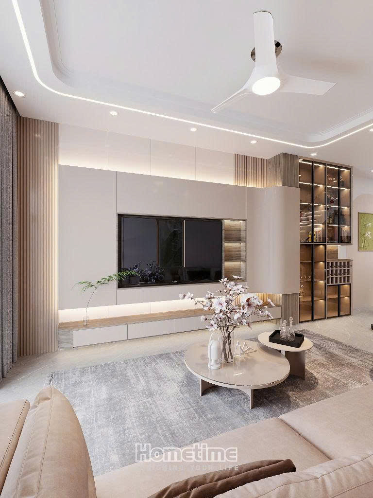 Vách tivi hiện đại