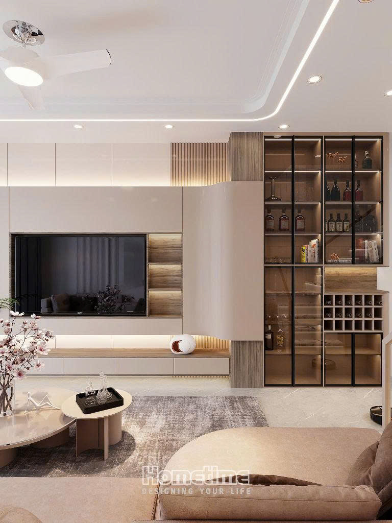 Tủ decor kịch trần