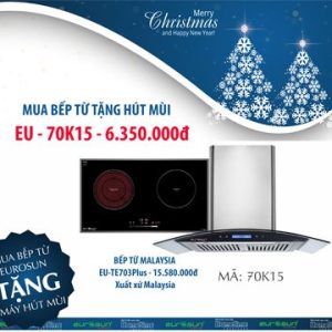 Mua Bếp từ EU-T703plus Eurosun, Tặng Hút Mùi Trị Gía 6.350k