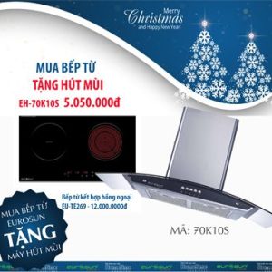 Mua Bếp Từ Hồng Ngoại EU-TE269 nhập khẩu Malaysia tặng Hút Mùi 70K10S