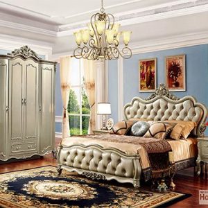 Giường ngủ tân cổ điển cao cấp Hải Phòng HT8023