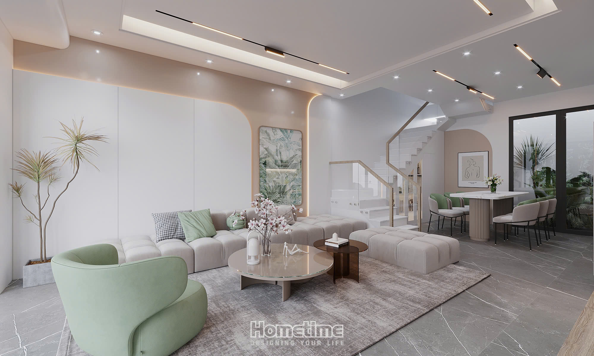 Dự án thi công nội thất nhà ống