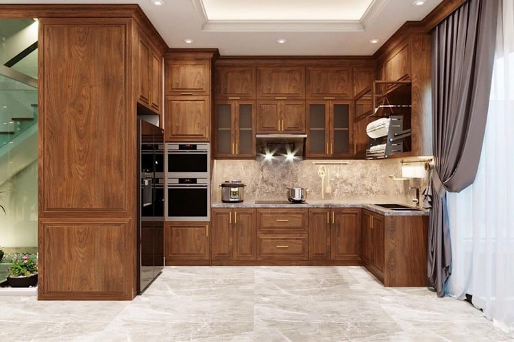 Bếp chữ U – Tối đa hóa công năng